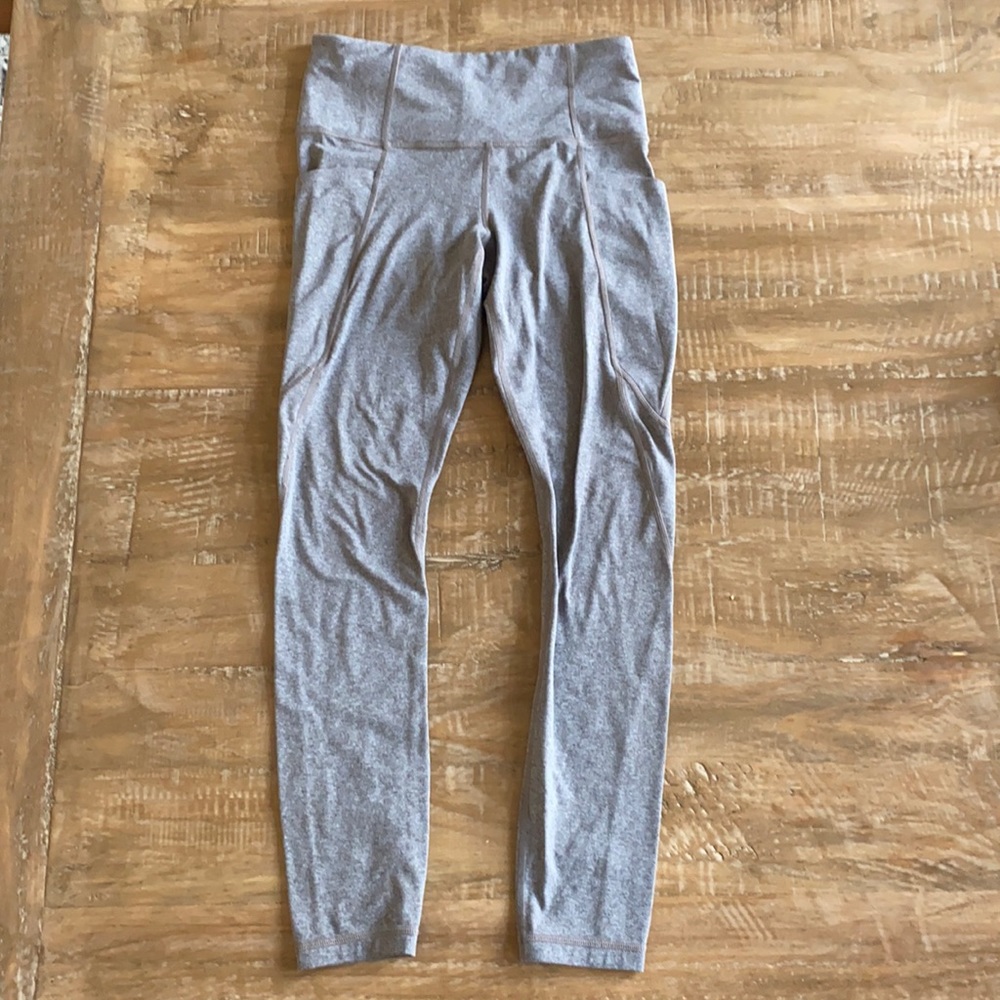 Athleta Light Grey Leggings